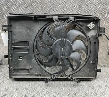 Peugeot 308 Radiator cooling fan shroud 9836638080 502121600101