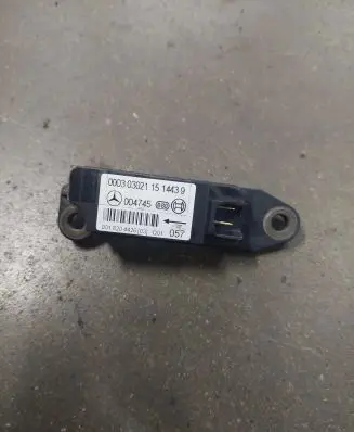 Airbag deployment crash/impact sensor