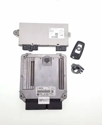 BMW 5 F10 F11 Engine ECU kit and lock set 8518479 DDE851847901 0281018611