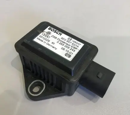 Volkswagen PASSAT B5.5 ESP acceleration yaw rate sensor 8E0907637A 0265005245 0012229