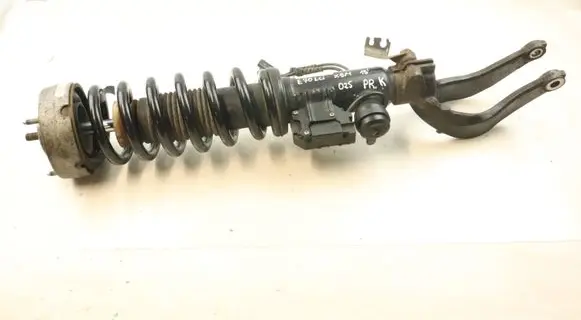 Front shock absorber with coil spring