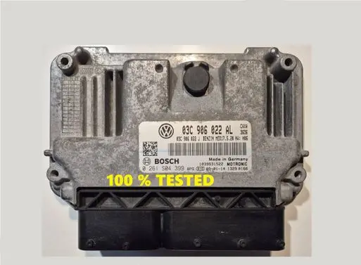 Volkswagen Golf V Engine control unit/module 03C906022AL 0261S04399 03C906022J