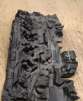 Heat shield in engine bay