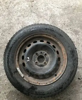 Fiat 500 R14 steel rim 