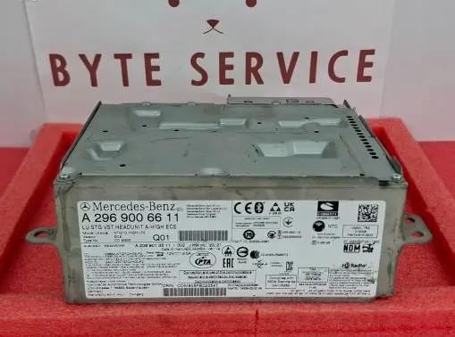 Mercedes-Benz EQS X296 Navigation unit CD/DVD player A2969006611