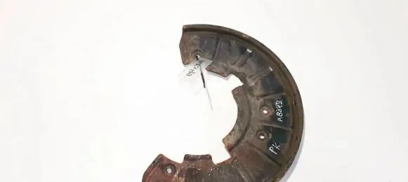 Audi Q7 4L Front brake disc dust cover plate 