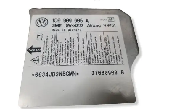 Volkswagen Transporter - Caravelle T5 Airbag control unit/module 1C0909605A
