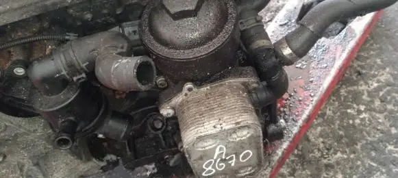 Skoda Superb B6 (3T) Oil filter cover 