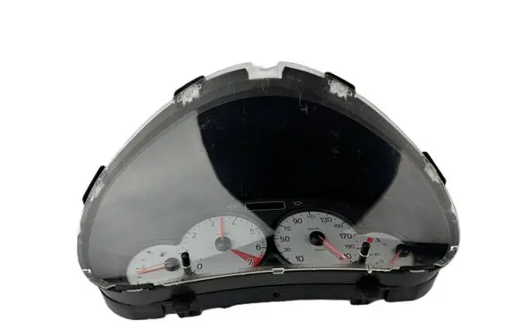 Peugeot 206 Speedometer (instrument cluster) 9659729180 000502002 555000301203