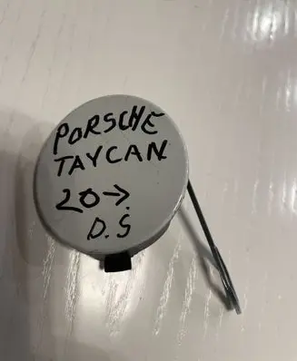 Porsche Taycan 9J1 Front tow hook cap/cover 9J1807155