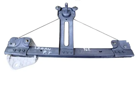 Dacia Logan I Rear door window regulator with motor 118467