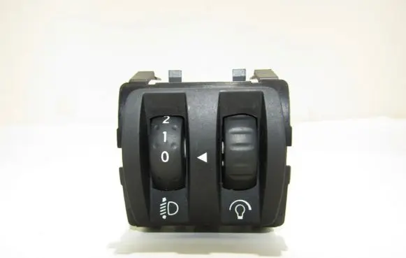 Headlight level height control switch