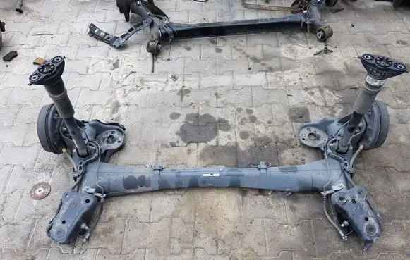Rear axle beam