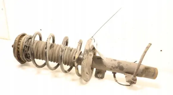 Front shock absorber with coil spring