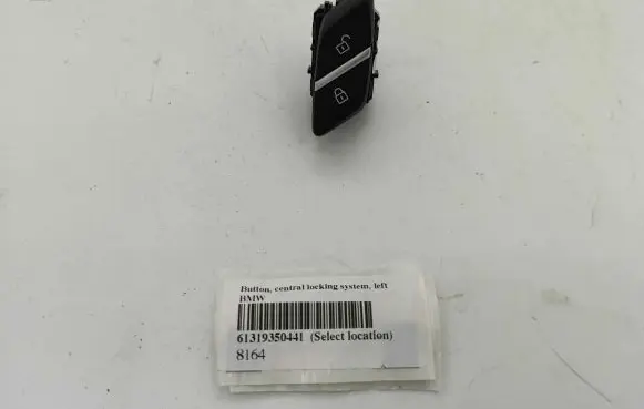 Central locking switch button