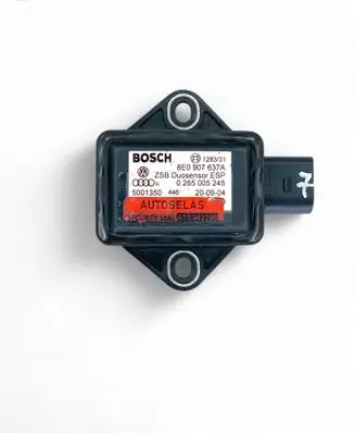 Audi A4 S4 B6 8E 8H ESP acceleration yaw rate sensor 8E0907637A 0265005245