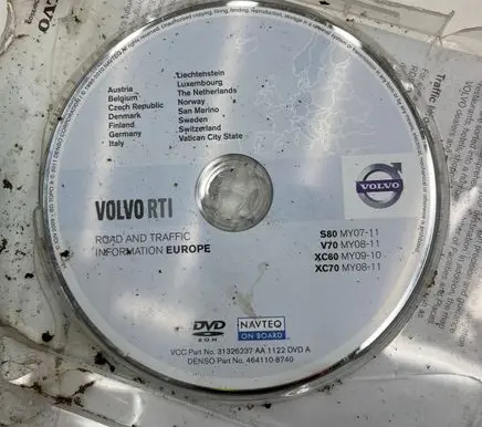 Volvo XC60 Navigation maps CD/DVD 31326237 4641108740