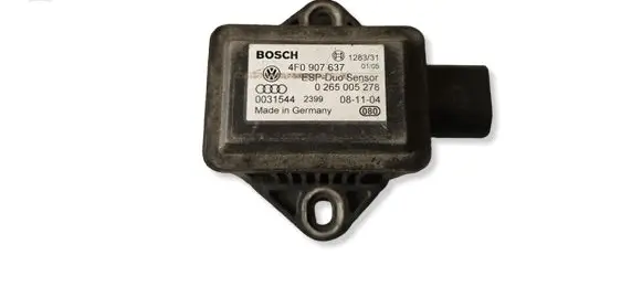 Audi A6 S6 C6 4F ESP acceleration yaw rate sensor 4F0907637