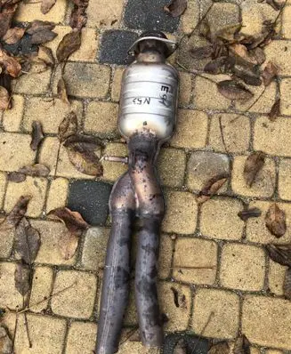 BMW 3 E90 E91 Front muffler/silencer 7553120