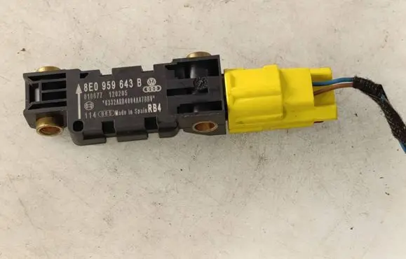 Airbag deployment crash/impact sensor