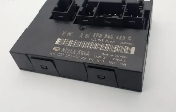 Audi A3 S3 8P Comfort/convenience module 8P0959433C 5DK00858336