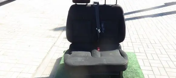 Opel Vivaro Second row seats 