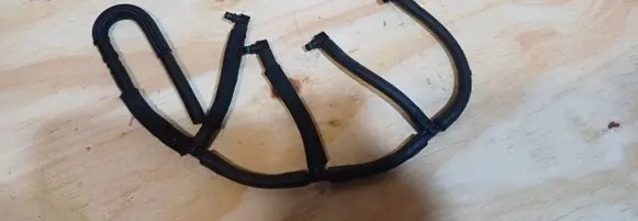 Volkswagen Golf VI Fuel return line/hose 