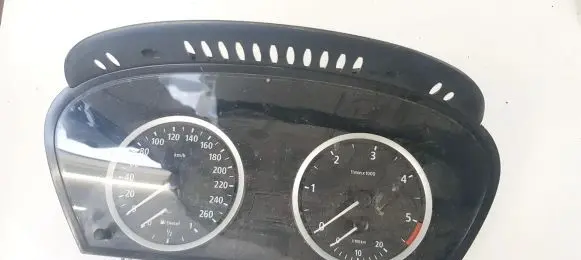 BMW 5 E60 E61 Speedometer (instrument cluster) 62116958600 a2C53103634