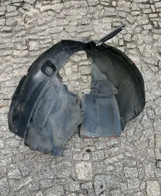 Opel Corsa D Front wheel arch liner splash guards 513765057 90697068 86892068