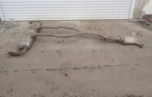 Mercedes-Benz GL X166 Muffler/silencer A1664903900