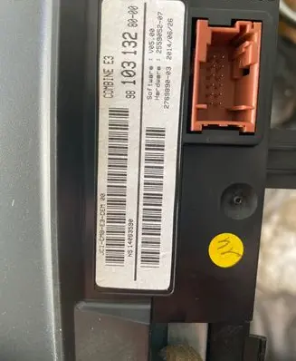 Citroen C4 Cactus Screen/display/small screen 9810313280 2769890 14063590