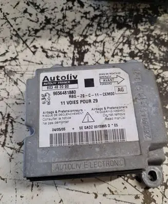 Peugeot 607 Airbag control unit/module 9656481880