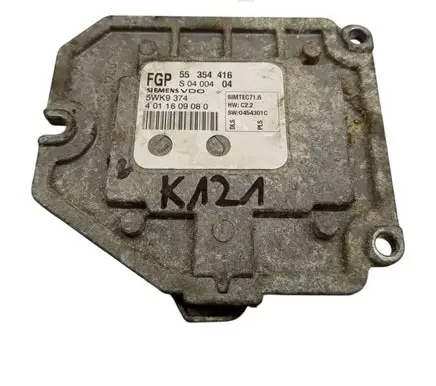 Opel Vectra C Engine control unit/module 55354416 4011609080 5WK9374
