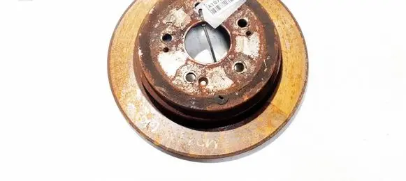 Honda CR-V Rear brake disc neventiliuojamas