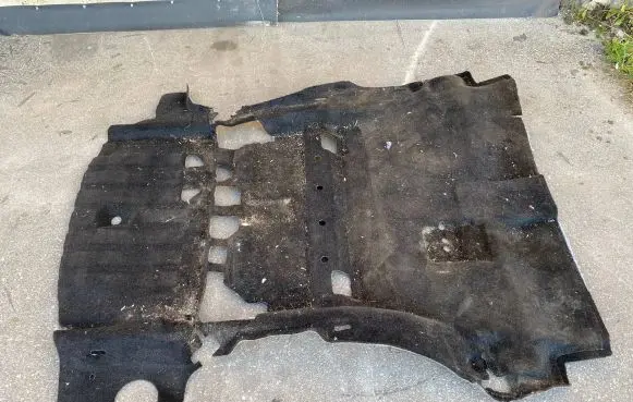 Dodge Durango Rear floor carpet liner 1GY84DX9AF
