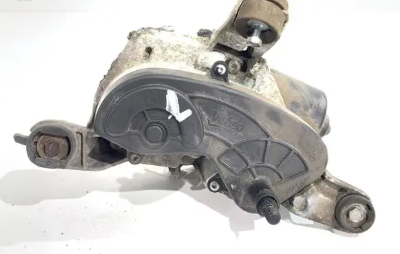 Front wiper linkage and motor