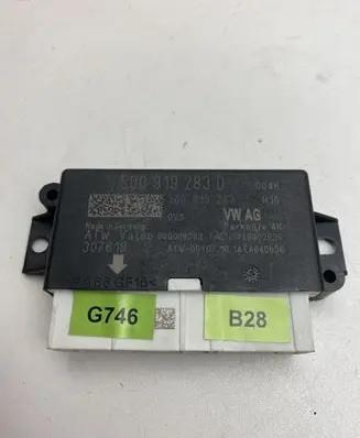 Skoda Octavia Mk3 (5E) Parking PDC control unit/module 5Q0919283D