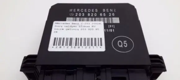 Mercedes-Benz C W203 Door control unit/module A2038206526