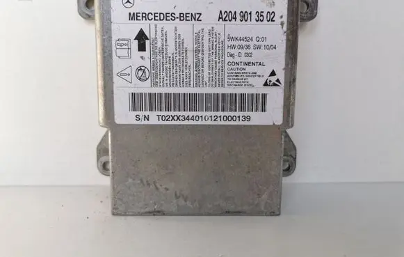 Mercedes-Benz C W204 Airbag control unit/module A2049013502