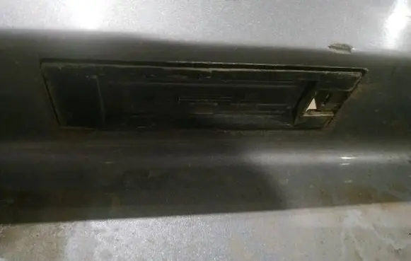 Opel Meriva A Number plate light