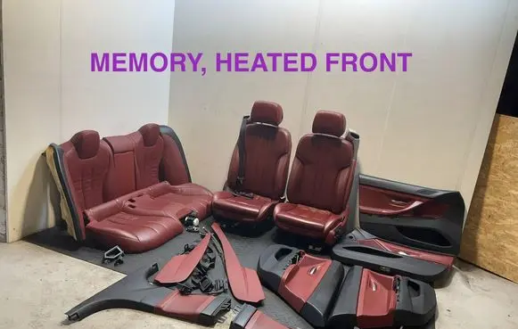 BMW 6 F06 Gran coupe Seat and door cards trim set