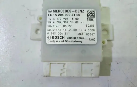 Mercedes-Benz C W204 Parking PDC control unit/module A2049004106