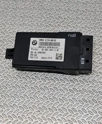 BMW 3 F30 F35 F31 Seat control module 921646802 05967899