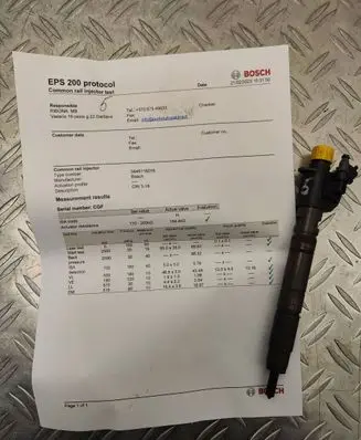 Volvo XC60 Fuel injector 0445116016 CRL318