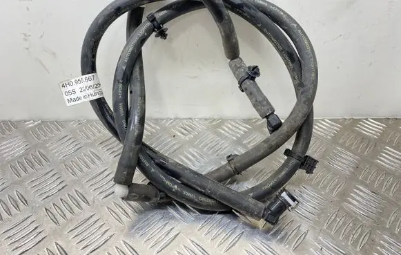 Audi A8 S8 D4 4H Headlight washer hose/pipe 4H0955667