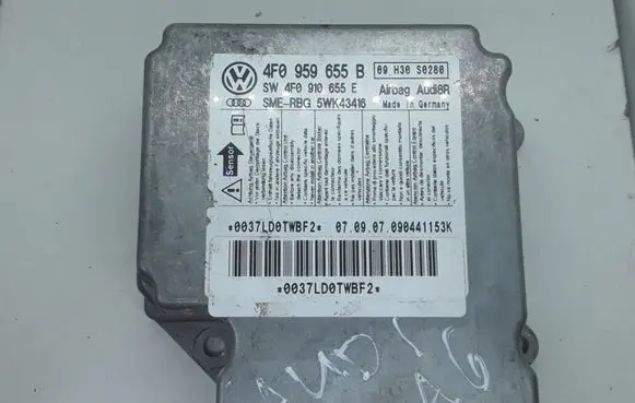 Audi A6 S6 C6 4F Airbag control unit/module 4F0959655B 4F0910655E 5WL43416