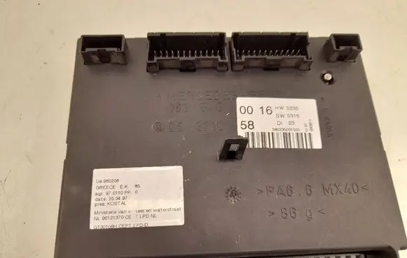 Mercedes-Benz ML W163 Fuse box set 1635450016 A1635450016