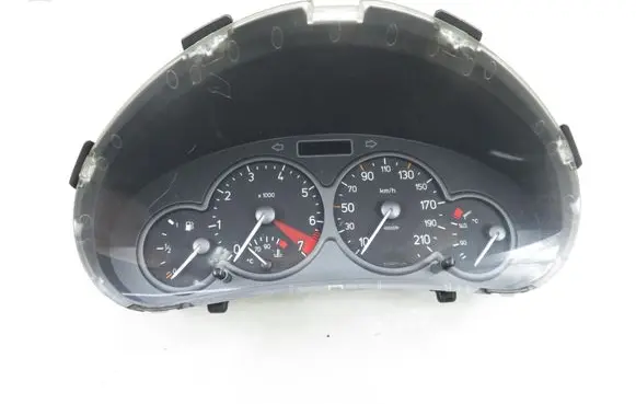 Peugeot 206 Speedometer (instrument cluster) 9645847180