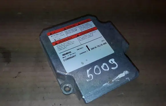 Fiat Sedici Airbag control unit/module 5WK43631 3891079J10000