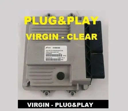 Fiat Doblo Engine control unit/module 51805368 7160019200